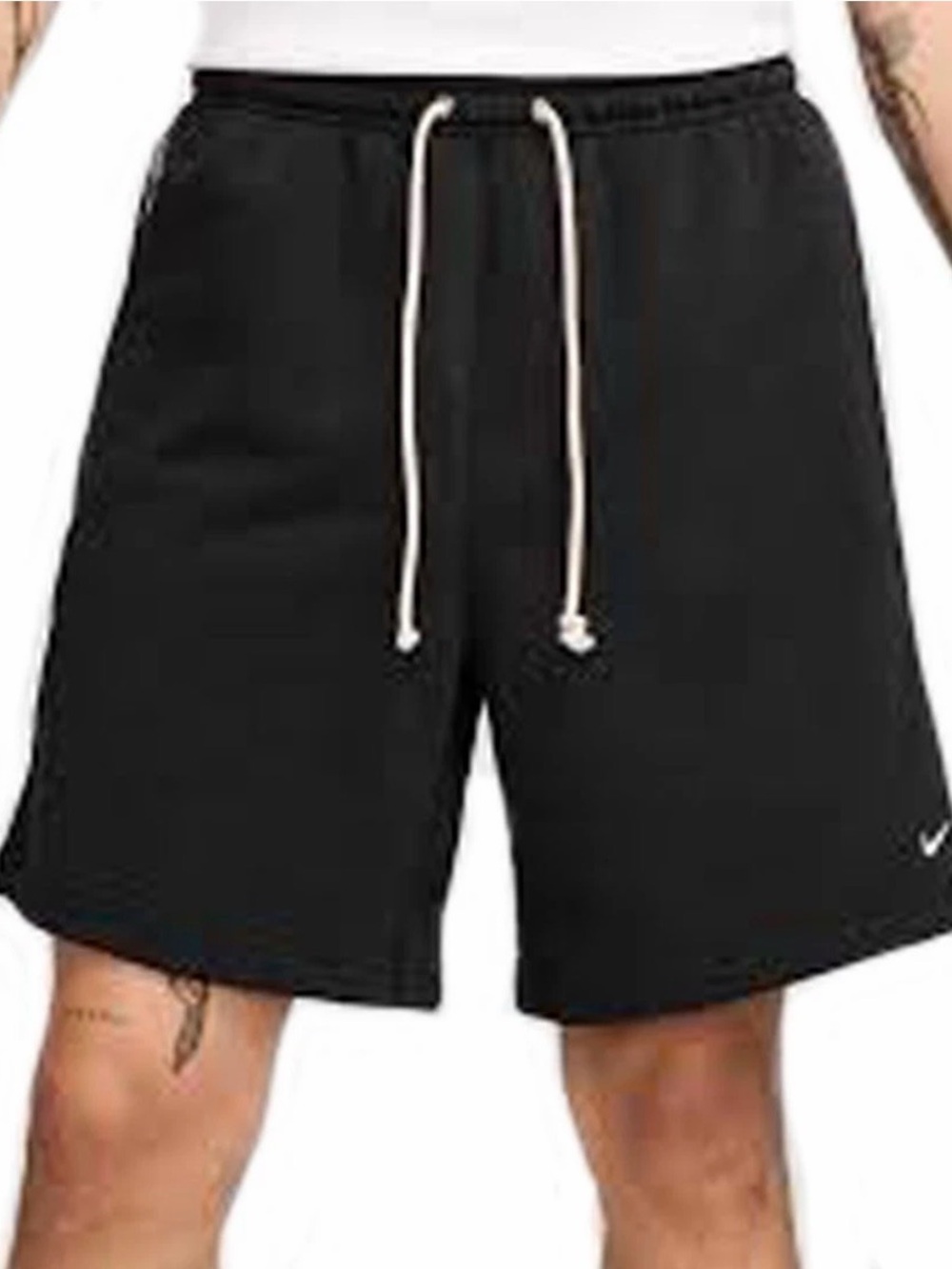 Nike Men’s Black Dri-Fit Fleece Basketball Shorts